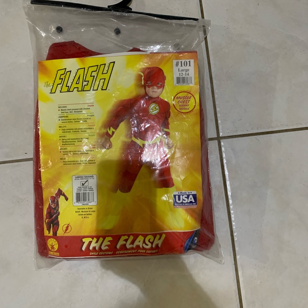 The Flash Muscle Costume